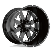 Load image into Gallery viewer, MO96221035324NUS - Moto Metal MO962 20X10 5X139.7 / 5X127 -24mm Gloss Black Milled - Moto Metal Wheels Canada
