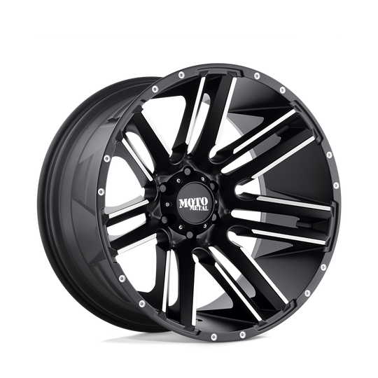 MO97889063518 - Moto Metal MO978 Razor 18X9 6X135  18mm Satin Black Machined - Moto Metal Wheels Canada