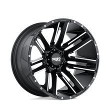 Load image into Gallery viewer, MO97881085524N - Moto Metal MO978 Razor 18X10 5X139.7 -24 mm Satin Black Machined - Moto Metal Wheels Canada