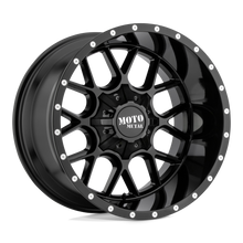 Load image into Gallery viewer, MO986290803A18 - Moto Metal MO986 Siege 20X9 8X165.1  18mm Gloss Black - Moto Metal Wheels Canada