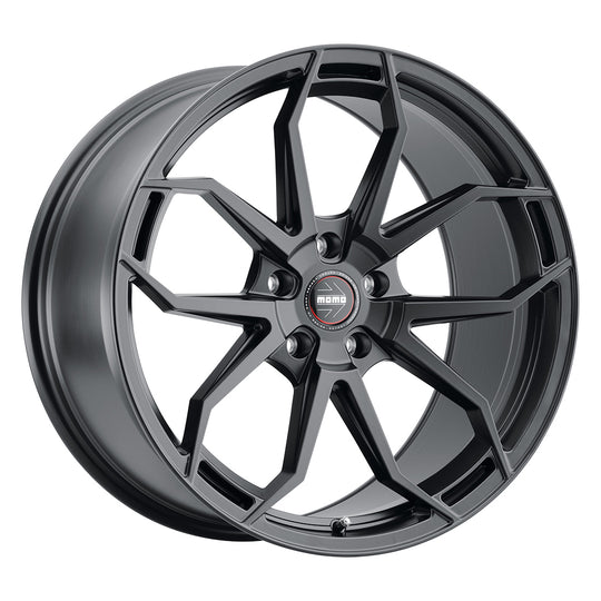M10198544P45 - MOMO Anzio M101 19X8.5 5X112 ET 45mm Satin Black - MOMO Wheels Canada