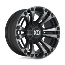 Charger l'image dans la galerie, XD85121000418N - XD851 Monster 20X10 BLANK -18 mm Satin Black With Gray Tint - XD Wheels Canada