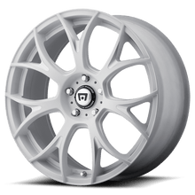 Load image into Gallery viewer, MR12689500440 - Motegi MR126 18X9.5 BLANK  40mm Matte White With Milled Accents - Motegi Wheels Canada