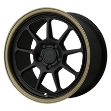 Charger l'image dans la galerie, MR13589552745 - Motegi MR135 18X9.5 5X120  45mm Matte Black Center Bronze Lip - Motegi Wheels Canada