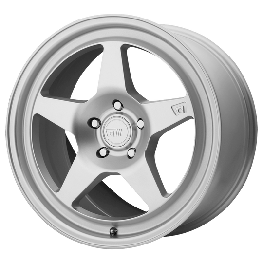 MR13788557445 - Motegi MR137 18X8.5 5X112  45mm Hyper Silver - Motegi Wheels Canada