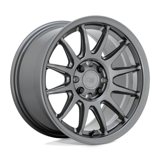 MR15668098428 - Motegi MR156 S12 16X8 4X100 / 4X114.3 28mm Gloss Gunmetal - Motegi Wheels Canada