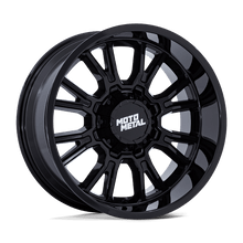 Load image into Gallery viewer, MO810BX17908620 - Moto Metal MO810 Legacy 17X9 5X139.7 5X150 20mm Gloss Black - Moto Metal Wheels Canada