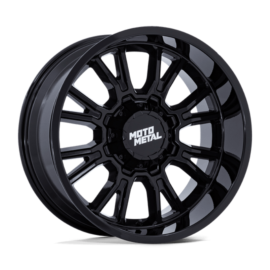 MO810BX17908620 - Moto Metal MO810 Legacy 17X9 5X139.7 5X150 20mm Gloss Black - Moto Metal Wheels Canada