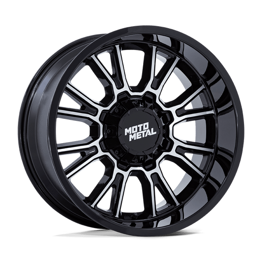 MO810BD18907820 - Moto Metal MO810 Legacy 18X9 6X120 6X139.7 20mm Gloss Black Machined - Moto Metal Wheels Canada