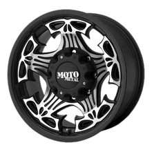 Charger l'image dans la galerie, MO90989087312NA - Moto Metal MO909 Skull 18X9 8X170 -12 mm Gloss Black With Machined Face - Moto Metal Wheels Canada