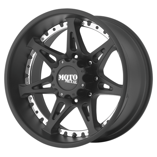 MO96181063724N - Moto Metal MO961 18X10 6X135 -24 mm Satin Black - Moto Metal Wheels Canada