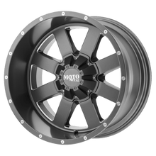 Charger l'image dans la galerie, MO96229087400 - Moto Metal MO962 20X9 8X170  0mm Satin Gray Milled - Moto Metal Wheels Canada