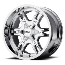 Load image into Gallery viewer, MO96981058224N - Moto Metal MO969 18X10 5X150 -24 mm Chrome With Red And Black Accents - Moto Metal Wheels Canada