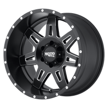 Charger l'image dans la galerie, MO97521250944N - Moto Metal MO975 20X12 5X127 -44 mm Satin Black Milled - Moto Metal Wheels Canada