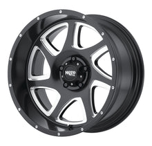 Charger l'image dans la galerie, MO97689068918 - Moto Metal MO976 18X9 6X139.7  18mm Satin Black Milled - Moto Metal Wheels Canada