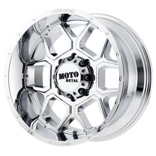 MO98121268244N - Moto Metal MO981 Spade 20X12 6X139.7 -44 mm Chrome - Moto Metal Wheels Canada