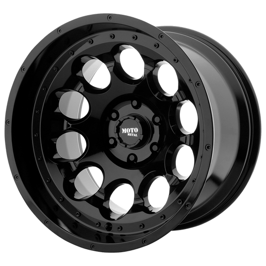 MO99029068300 - Moto Metal MO990 Rotary 20X9 6X139.7  0mm Gloss Black - Moto Metal Wheels Canada