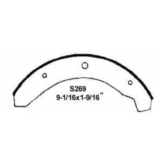 Z269 Drum Brake Shoe BCSJ