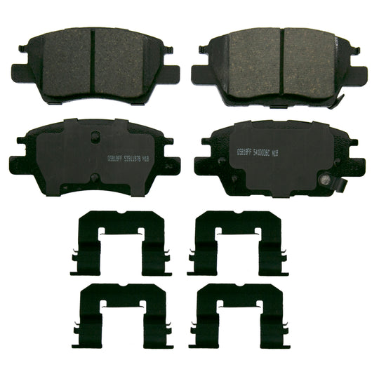 ZD1844 QuickStop Disc Brake Pad Set BCSJ