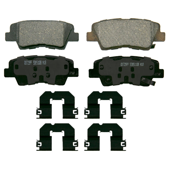 ZD1848 QuickStop Disc Brake Pad Set BCSJ