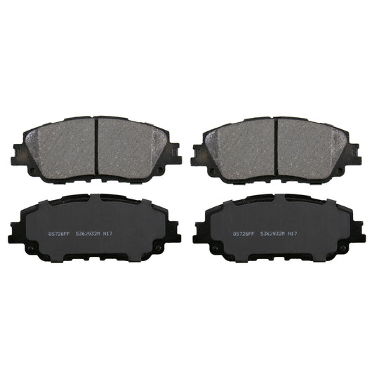 ZD2076 QuickStop Disc Brake Pad Set BCSJ