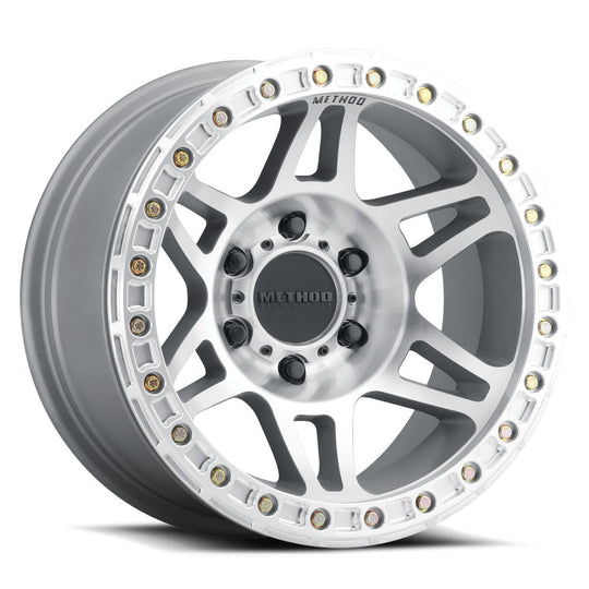MR10679050344B - Method Race Wheels MR106 Beadlock 17X9 5X127 -44mm Machined - Clear Coat - Method Race Wheels Canada