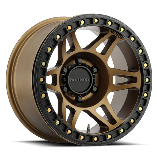 MR10679050944B - Method Race Wheels MR106 Beadlock 17X9 5X127 -44mm Method Bronze - Method Race Wheels Canada