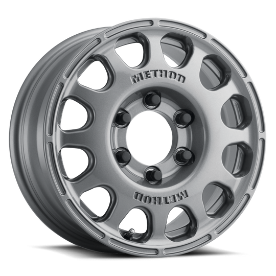 MR10767090845 - Method Race Wheels MR107 16X7 6X139.7 45mm Gloss Titanium - Method Race Wheels Canada