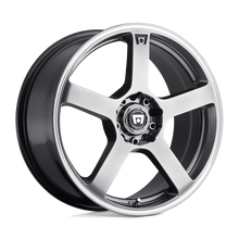 Load image into Gallery viewer, MR11656531440 - Motegi MR116 FS5 15X6.5 5X100 5X114.3 40mm Dark Silver Machined Flange - Motegi Wheels Canada