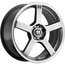 Load image into Gallery viewer, MR11667003440-F98 - Motegi MR116 FS5 16X7 4X108 / 4X114.3 ET 40mm Dark Silver Machined - Motegi Wheels Canada