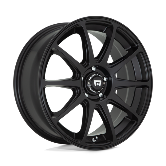 MR12788056738 - Motegi MR127 CS10 18X8 5X112  38mm Satin Black - Motegi Wheels Canada