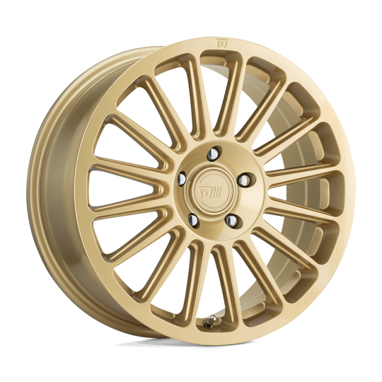 MR14167557640 - Motegi MR141 RS16 16X7.5 5X112  40mm Rally Gold - Motegi Wheels Canada