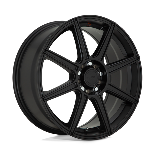 MR14288046745 - Motegi MR142 CS8 18X8 5X112 5X114.3 45mm Satin Black - Motegi Wheels Canada
