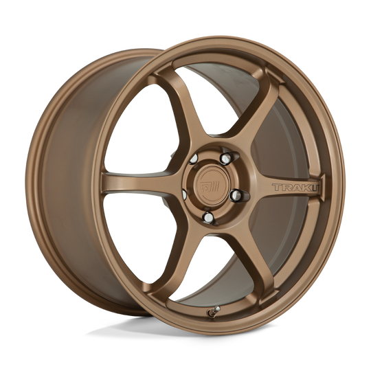 MR14558041628 - Motegi MR145 Traklite 15X8 4X100  28mm Matte Bronze - Motegi Wheels Canada