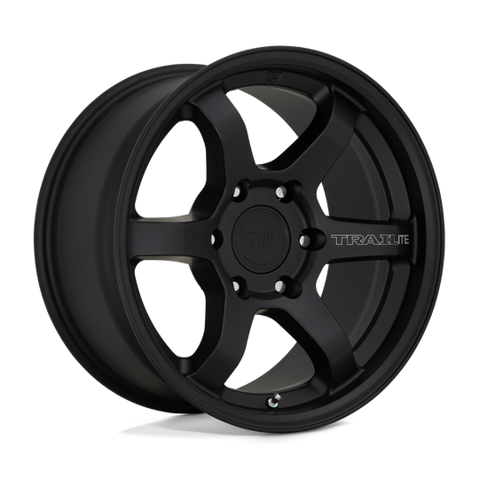MR15068068700 - Motegi MR150 Trailite 16X8 6X139.7  0mm Satin Black - Motegi Wheels Canada