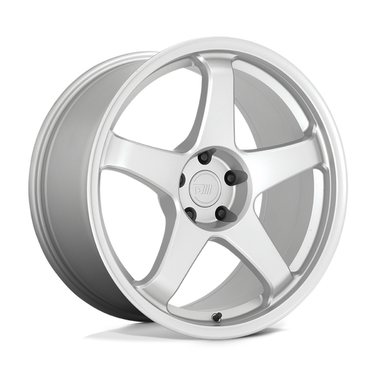 MR15188530442 - Motegi MR151 CS5 18X8.5 5X108  42mm Hyper Silver - Motegi Wheels Canada