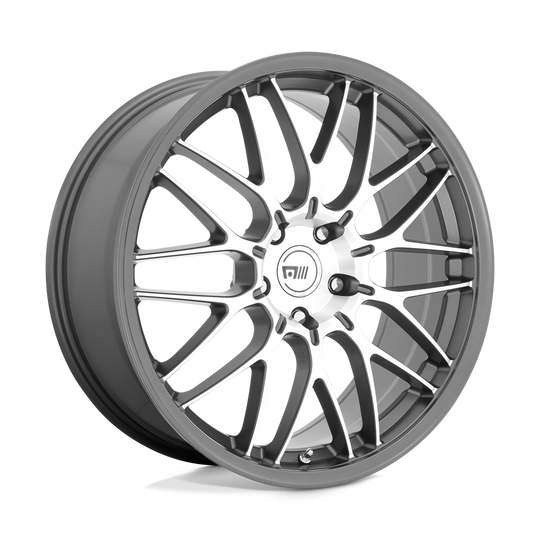 MR15388530542 - Motegi MR153 CM10 18X8.5 5X108  42mm Machined Gunmetal - Motegi Wheels Canada
