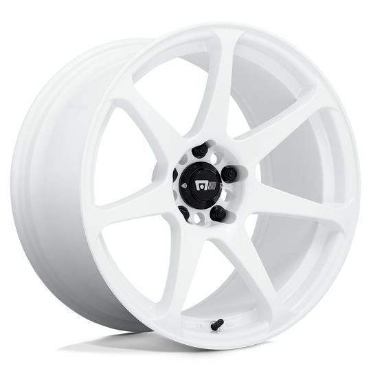 MR15478045943 - Motegi MR154 Battle 17X8 5X108  43mm White - Motegi Wheels Canada