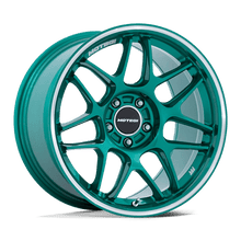 Charger l'image dans la galerie, MR158ED18951215 - Motegi MR158 Tsubaki 18X9.5 5X114.3 ET 15mm Hokkaido Green With Machined Lip - Motegi Wheels Canada
