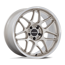 Charger l'image dans la galerie, MR158GD18951215 - Motegi MR158 Tsubaki 18X9.5 5X114.3 ET 15mm Motorsport Gold With Machined Lip - Motegi Wheels Canada