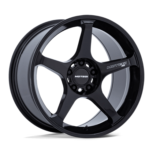 MR159BX18955200 - Motegi MR159 Battle V 18X9.5 5X120 ET 0mm Blackbird Metallic - Motegi Wheels Canada