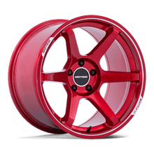 Charger l'image dans la galerie, MR160QD18855M30 - Motegi MR160 Battle VI 18X8.5 5X100 ET 30mm Cherry Red Metallic With Machine Lip - Motegi Wheels Canada