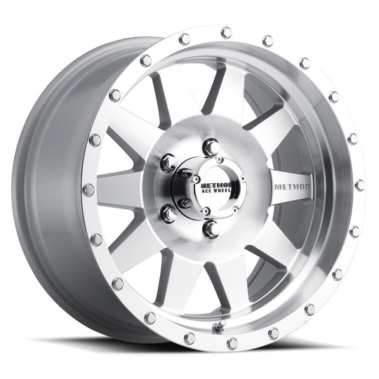 MR30178550300 - Method Race Wheels MR301 The Standard 17X8.5 5X127 0mm Machined - Clear Coat - Method Race Wheels Canada