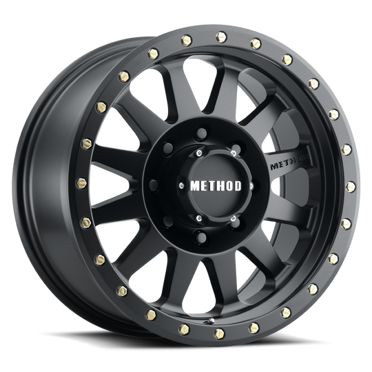 MR30478516500 - Method Race Wheels MR304 Double Standard 17X8.5 6X135 0mm Matte Black - Method Race Wheels Canada