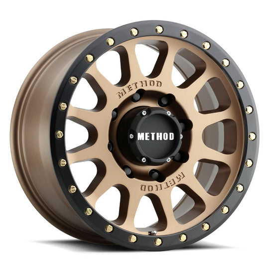 MR30589080918H - Method Race Wheels MR305 NV HD 18X9 8X165.1 18mm Method Bronze - Matte Black Lip - Method Race Wheels Canada