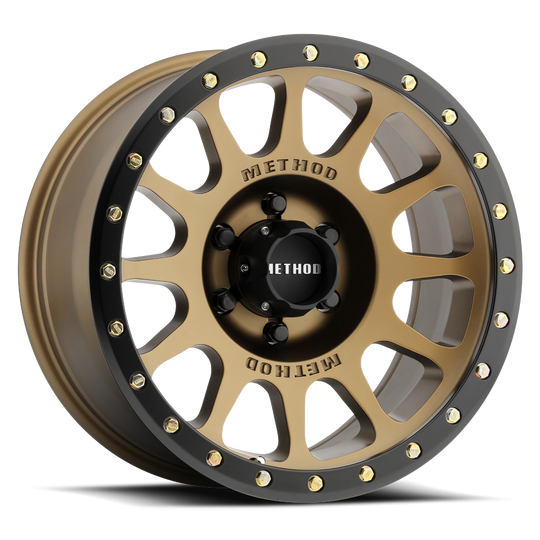 MR30521060918N - Method Race Wheels MR305 NV 20X10 6X139.7 -18mm Method Bronze - Matte Black Lip - Method Race Wheels Canada