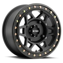 Charger l'image dans la galerie, MR40557046552B - Method Race Wheels MR405 UTV Beadlock 15X7 4X156 38mm Matte Black - Method Race Wheels Canada