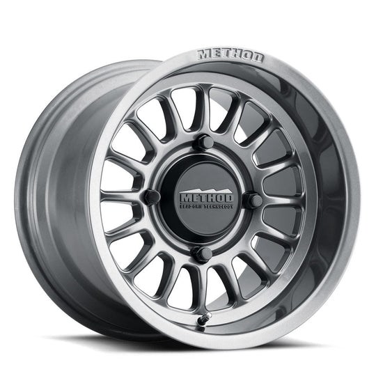 MR41157047843 - Method Race Wheels MR411 Bead Grip 15X7 4X136 13mm Gloss Titanium - Method Race Wheels Canada