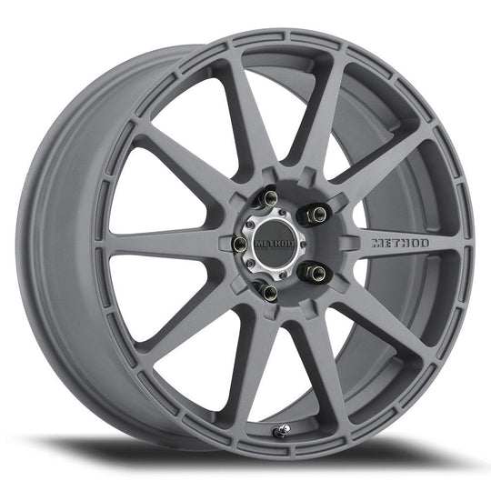 MR50178012842 - Method Race Wheels MR501 Rally 17X8 5X114.3 42mm Titanium - Method Race Wheels Canada