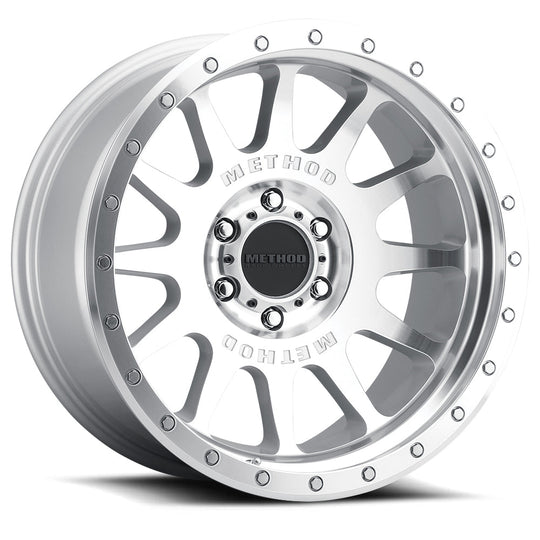 MR60521080324N - Method Race Wheels MR605 NV 20X10 8X165.1 -24mm Machined - Clear Coat - Method Race Wheels Canada
